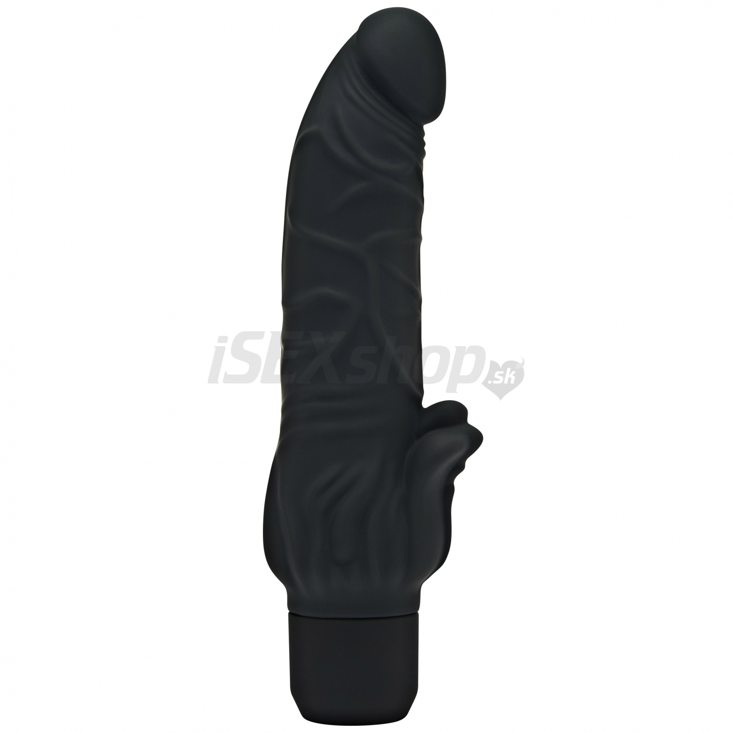 E-shop Get Real Stim silikónový klitorisový vibrátor čierny