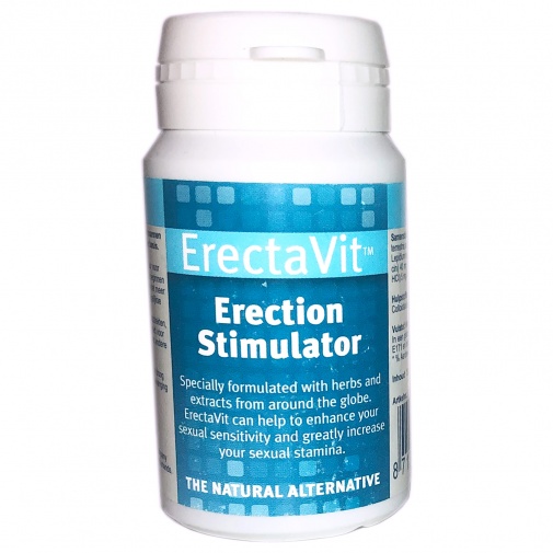 Stimulačné tabletky ErectaVit pre poriadnu erekciu v množstve 15 ks