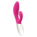 Luxusný ružový vibrátor Lelo Wave s výstupkom na klitoris. Efektívne stimuluje bod G a zároveň aj klitoris. Silikónový povrch je hebký na dotyk a 100% nezávadný.