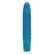 Pevný modrý vodeodolný vibrátor s vlnkovým želatínovým povrchom.